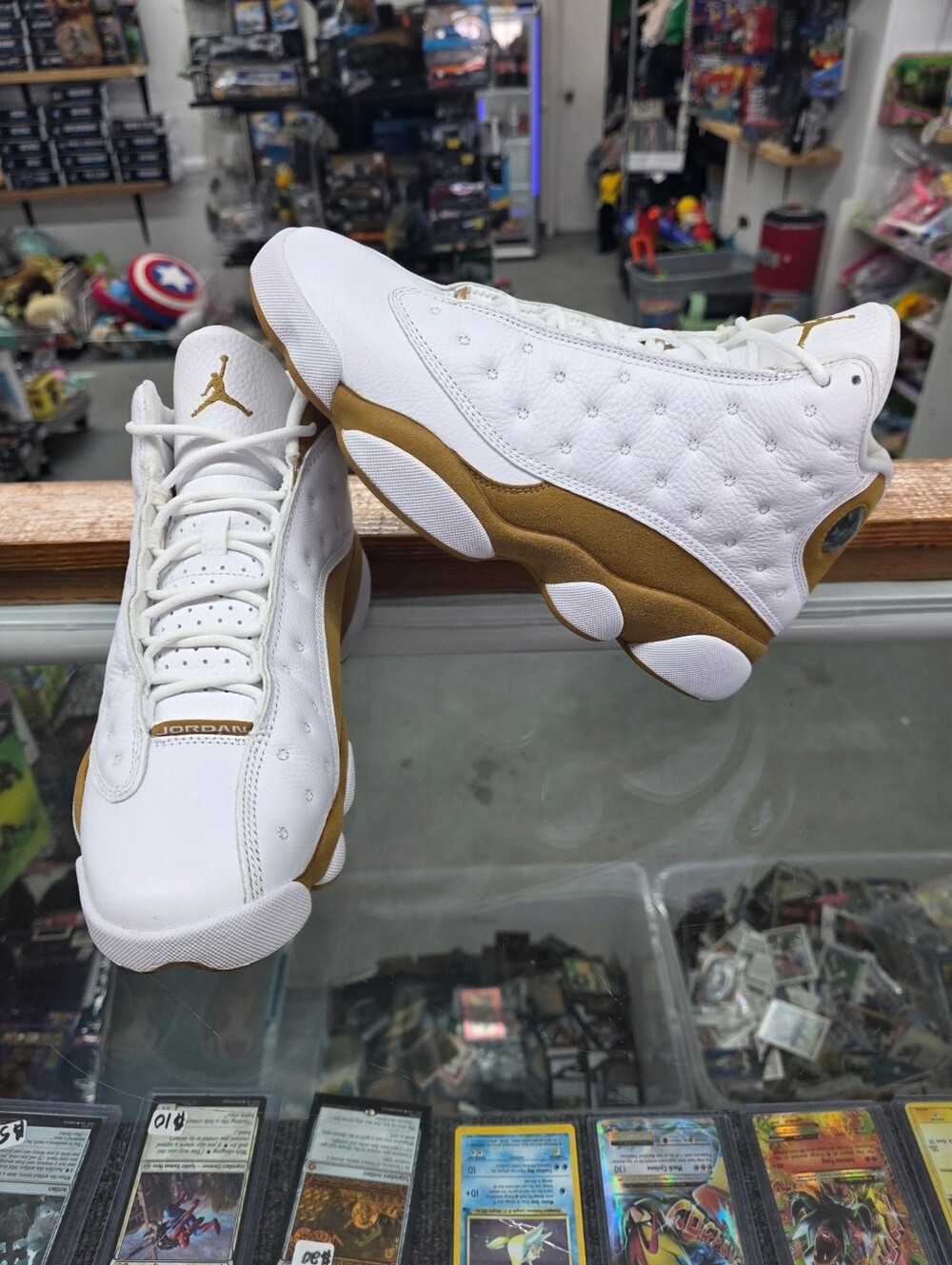 Nike Air Jordan 13 Retro Men's Size 9 Shoes Wheat White 2023 414571-171